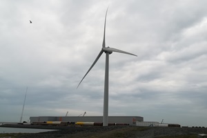 The Haliade X 12MW prototype located in Rotterdam, the Netherlands Haliade X Rotterdam