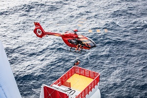 Airbus and partners demonstrate helicopter capabilities for transport of technicians to floating wind turbines Airbus and partners demonstrate helicopter capabilities for transport of technicians to floating wind turbines