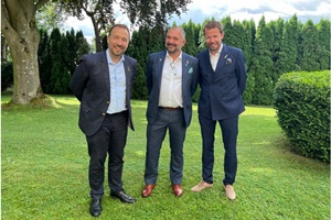 Frédéric Belloy Executive Vice President International operations of EDF Renewables Wolfgang Wandl CEO Moreld Ocean Wind and Knut Vassbotn CEO Deep Wind Offshore