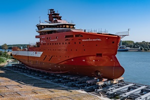 Ahead of its SOV starting long term charter for EnBW North Stars Grampian Kestrel CSOV will front run at the He Dreiht wind farm