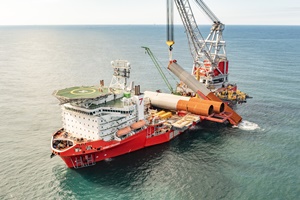 Foundation installation campaign begins on Dogger Bank B
