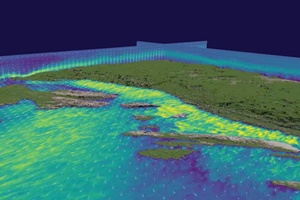 Whiffle’s LES model captured the intense Bora wind as it surged over Croatia in February 2012, reaching speeds exceeding 50 m/s Whiffle and Ørsted enter joint development agreement for onshore wind flow modelling