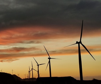 #28 Vestas V82 1.65 MW wind turbines installed at the Bangui Wind Farm, Bangui Ilocos Norte, Philippines (courtesy Zaer Labtic)